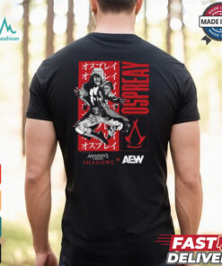 Will Ospreay Aerial Assassin Assassin's Creed Shadows Black Shirt