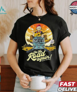 Willie Nelson On The Road Again 2024 T shirt