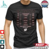 Texas Longhorns Burnt Orange Football Schedule T Shirt