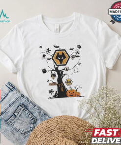 Wolverhampton Wanderers Halloween Hanging Tree Spooky T Shirt