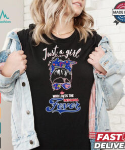 Women Just A Girl Who Loves The Indiana Fever Shirt, hoodie, sweater, long sleeve and tank top Women Just A Girl Who Loves The Indiana Fever Shirt