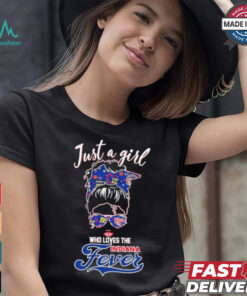 Women Just A Girl Who Loves The Indiana Fever Shirt, hoodie, sweater, long sleeve and tank top Women Just A Girl Who Loves The Indiana Fever Shirt