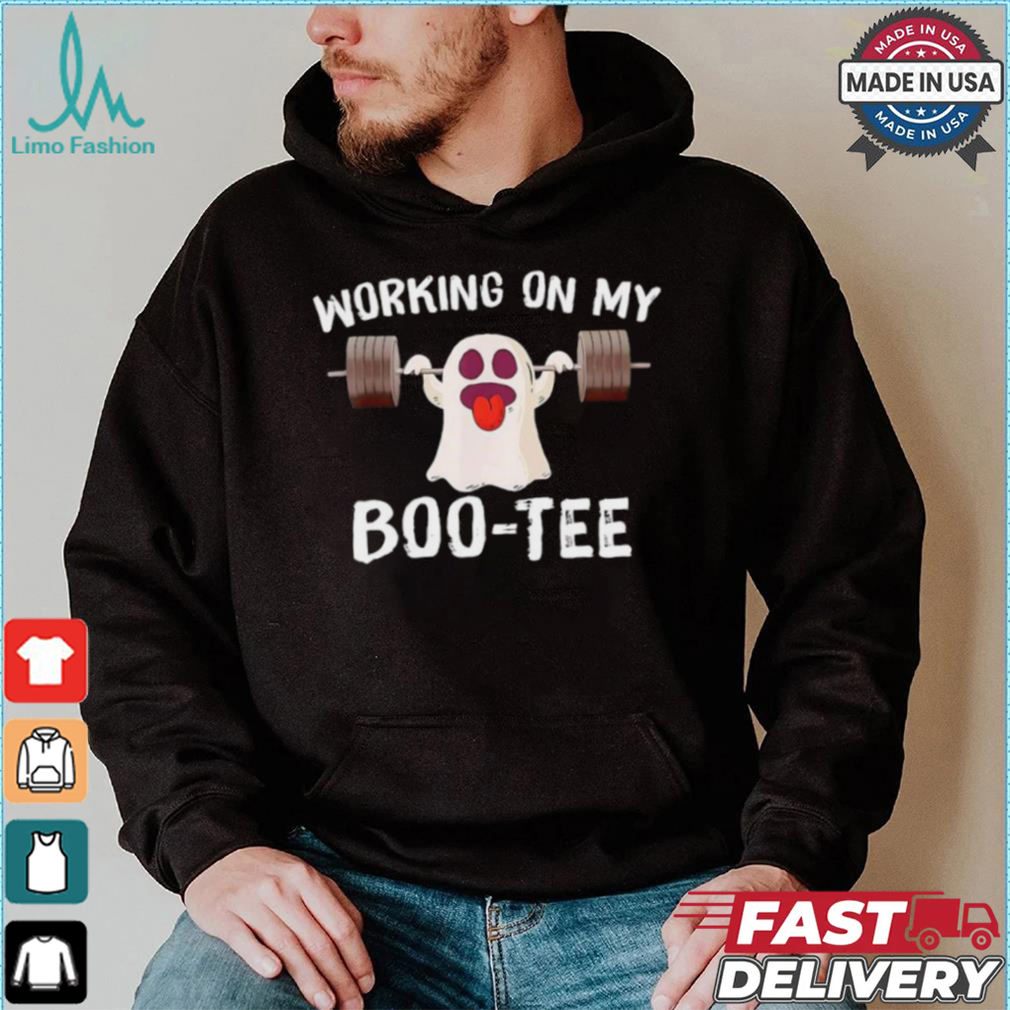 Working on my boo tee gym Halloween shirt Working on my boo tee gym Halloween shirt