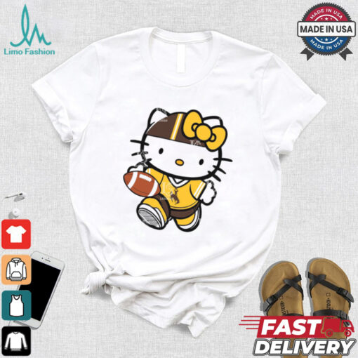 Wyoming Cowboys Cute Hello Kitty Football 9 shirt