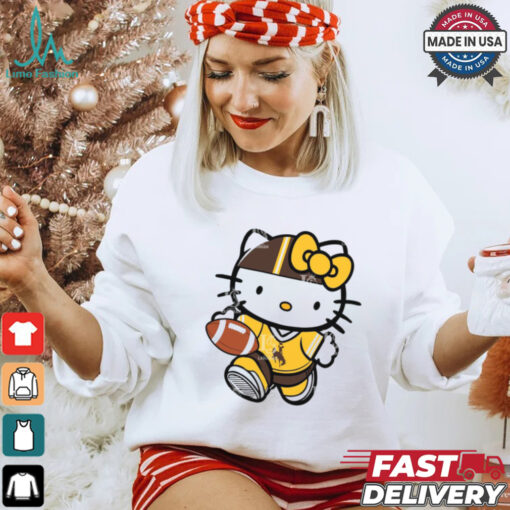 Wyoming Cowboys Cute Hello Kitty Football 9 shirt