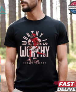 Xavier Worthy Kansas City Chiefs NFL 2024 Is Worthy Signature Painting t shirt
