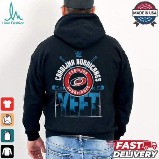 YEET Carolina Hurricanes Hockey logo shirt