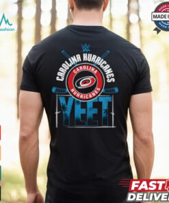 YEET Carolina Hurricanes Hockey logo shirt