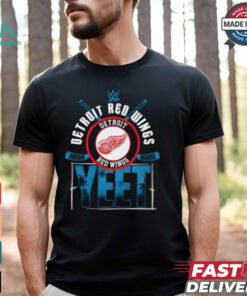 YEET Detroit Red Wings Hockey logo shirt