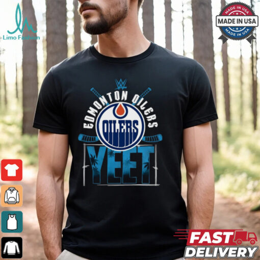 YEET Edmonton Oilers Hockey logo shirt
