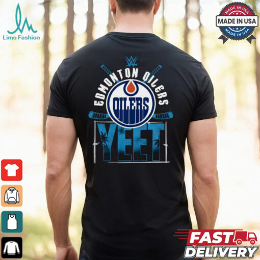 YEET Edmonton Oilers Hockey logo shirt