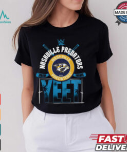 YEET Nashville Predators Hockey logo shirt