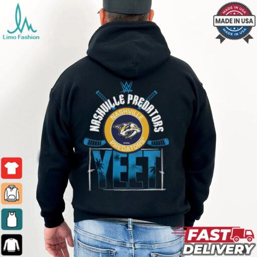 YEET Nashville Predators Hockey logo shirt