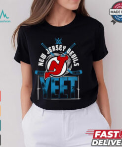 YEET New Jersey Devils Hockey logo shirt