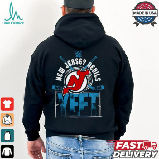 YEET New Jersey Devils Hockey logo shirt