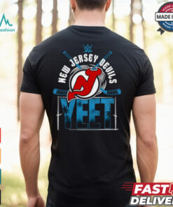 YEET New Jersey Devils Hockey logo shirt