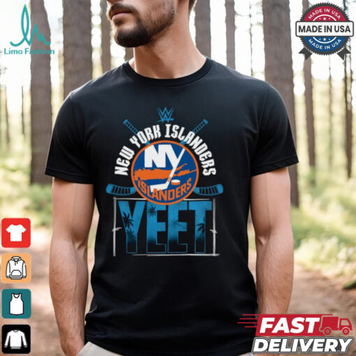 YEET New York Islanders Hockey logo shirt