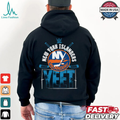 YEET New York Islanders Hockey logo shirt