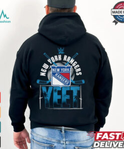 YEET New York Rangers Hockey logo shirt