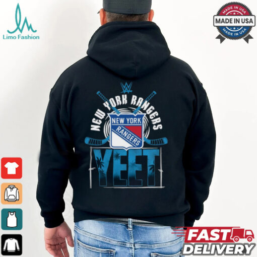 YEET New York Rangers Hockey logo shirt