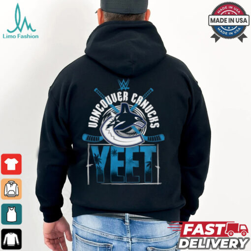 YEET Vancouver Canucks Hockey logo shirt