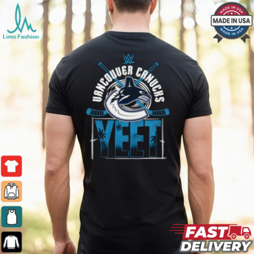YEET Vancouver Canucks Hockey logo shirt