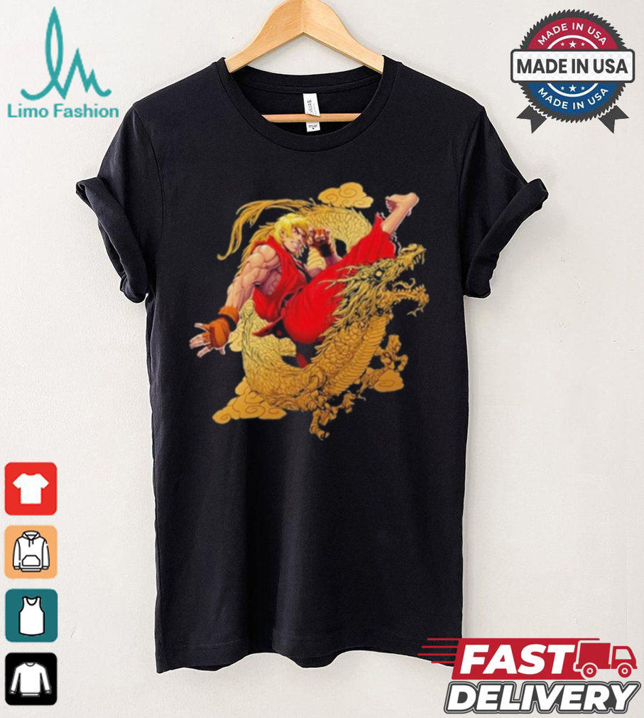 Year of the Dragon Street Fighter 6 Ken Foil 2024 Shirt Year of the Dragon Street Fighter 6 Ken Foil 2024 Shirt