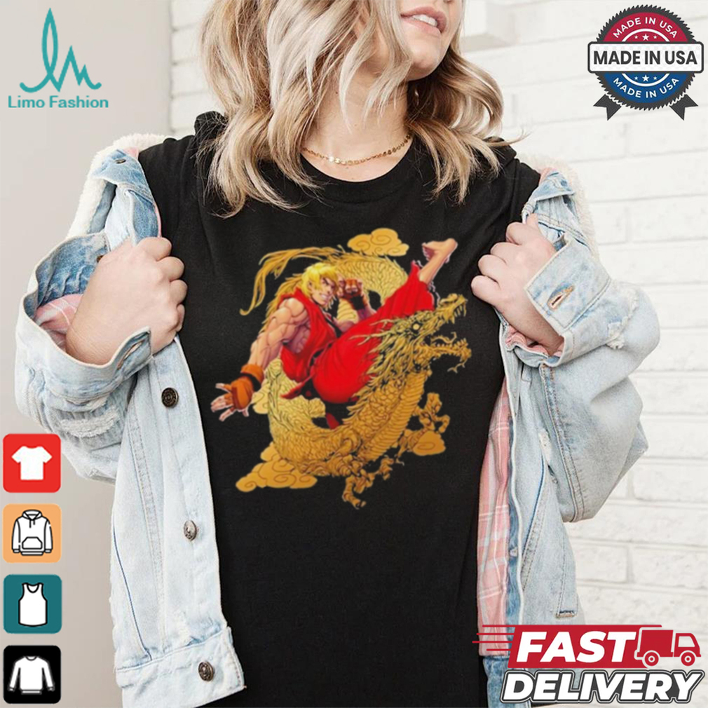 Year of the Dragon Street Fighter 6 Ken Foil 2024 Shirt Year of the Dragon Street Fighter 6 Ken Foil 2024 Shirt
