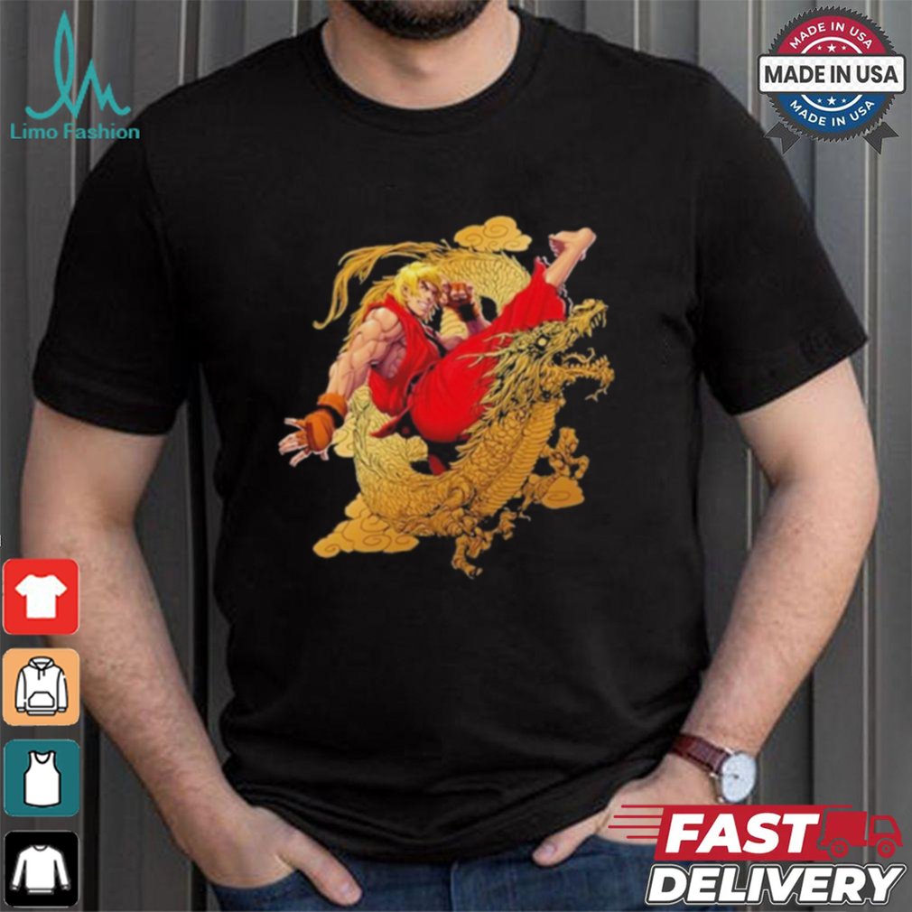 Year of the Dragon Street Fighter 6 Ken Foil 2024 Shirt Year of the Dragon Street Fighter 6 Ken Foil 2024 Shirt