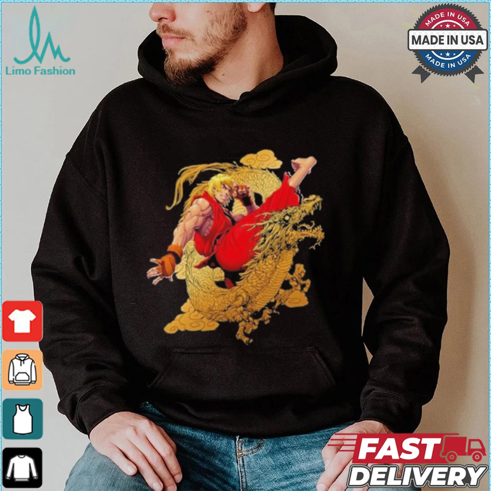 Year of the Dragon Street Fighter 6 Ken Foil 2024 Shirt Year of the Dragon Street Fighter 6 Ken Foil 2024 Shirt