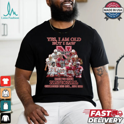 Yes, i am old but i saw back to back national shirt