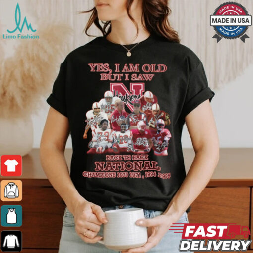 Yes, i am old but i saw back to back national shirt