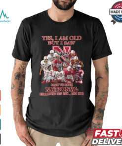 Yes, i am old but i saw back to back national shirt