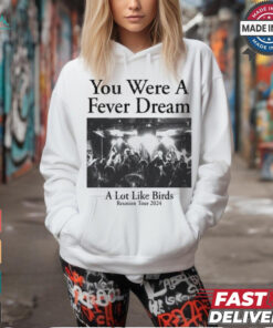 You Were A Fever Dream A Lot Like Birds Tee shirt