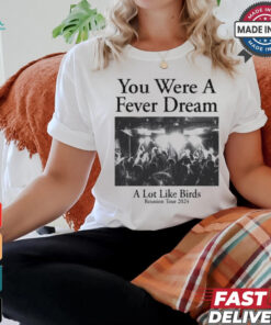 You Were A Fever Dream A Lot Like Birds Tee shirt