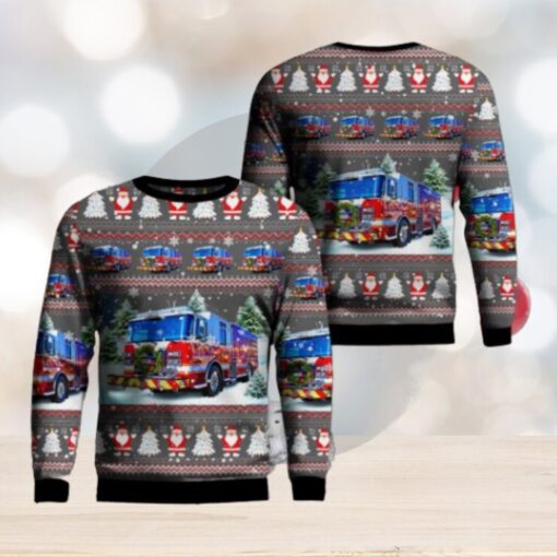 Youngsville Louisiana Youngsville Fire Department Christmas Ugly Sweater