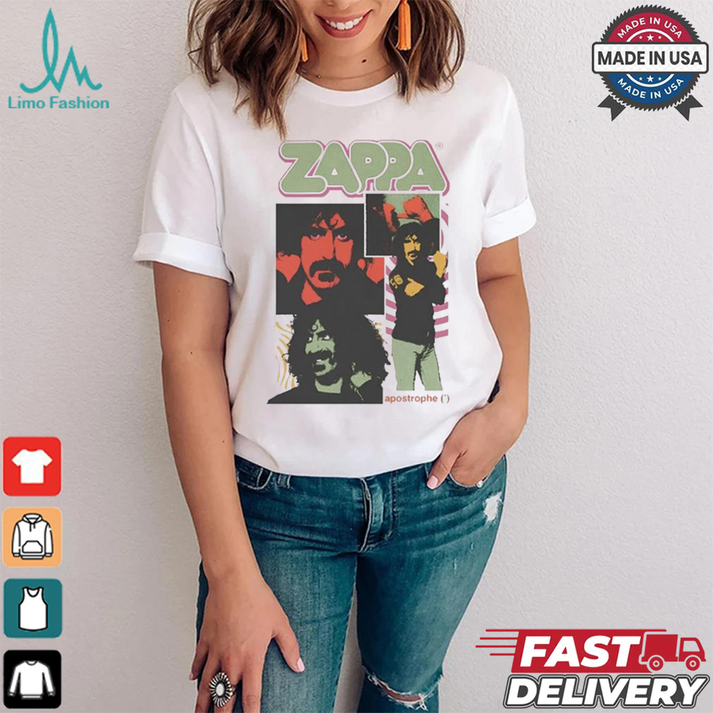 Zappa Apostrophe Collage Shirt Zappa Apostrophe Collage Shirt