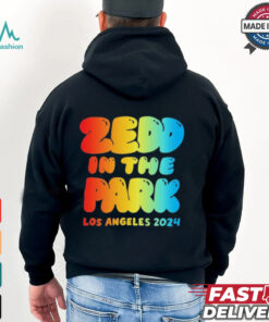 Zedd In The Park Los Angeles 2024 t shirt
