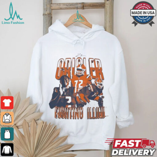 Zy Crisler Illinois Fighting Illini signature 2024 shirt