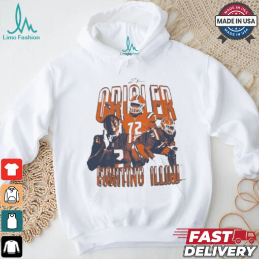Zy Crisler Illinois Fighting Illini signature 2024 shirt