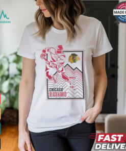downloadChicago Blackhawks Starter White Player Grid T Shirt