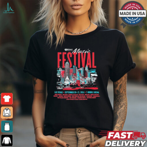 iHeartRadio Music Festival Sept 20 21 2024 T Mobile Arena t shirt