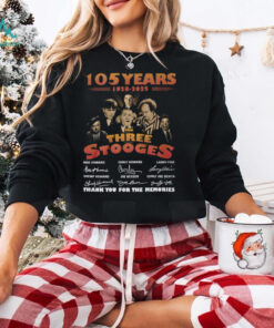 150 Years 1920 2025 The Three Stooges Thank You For The Memories T Shirt