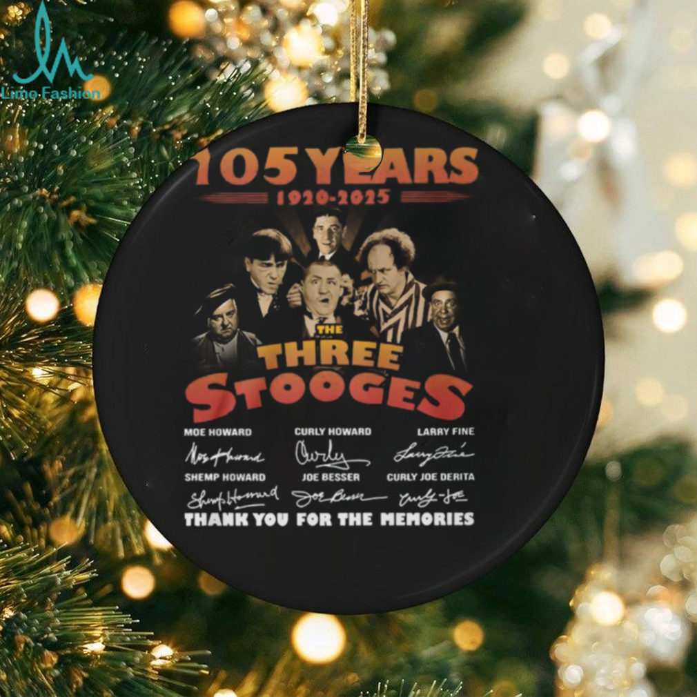 150 Years 1920 2025 The Three Stooges Thank You For The Memories T Shirt 150 Years 1920 2025 The Three Stooges Thank You For The Memories T Shirt