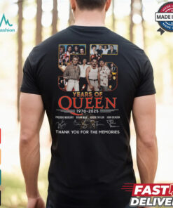 1970 2025 Queen Anniversary T Shirt