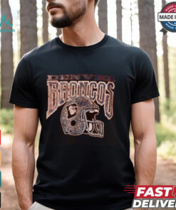 1980s Vintage Denver Broncos Faded NFL Football Shirt 80s Shirt