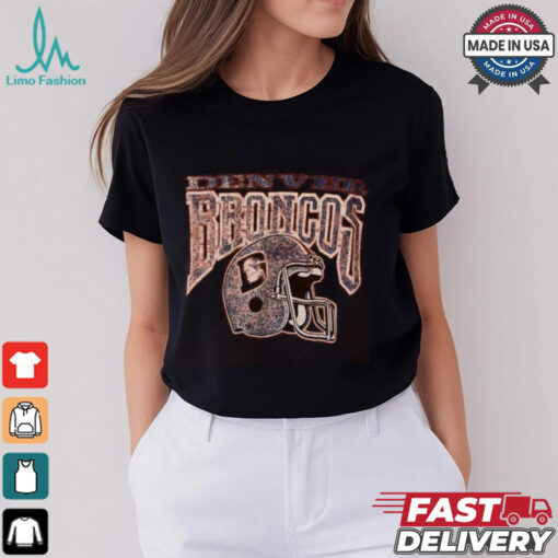 1980s Vintage Denver Broncos Faded NFL Football Shirt 80s Shirt