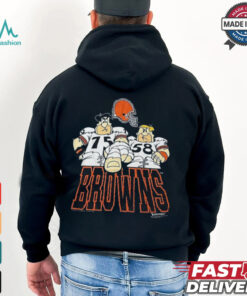 1992 Hanna Barbera The Flintstones Cleveland Browns T Shirt