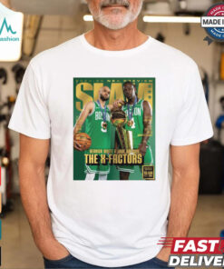 2024 25 NBA Preview SLAM Derrick White And Jrue Holiday Boston Celtics The X Factors Poster t shirt