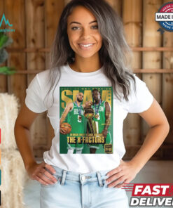 2024 25 NBA Preview SLAM Derrick White And Jrue Holiday Boston Celtics The X Factors Poster t shirt